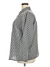 Shein Curve 100% Polyester Houndstooth Silver Long Sleeve Blouse Size 18 Plus (3) - photo 5