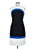 Tommy Hilfiger Color Block Blue Cocktail Dress Size 6 - photo 1