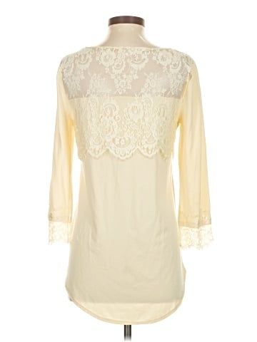 Garnet Hill 3/4 Sleeve Blouse (view 2)