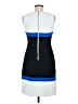 Tommy Hilfiger Color Block Blue Cocktail Dress Size 6 - photo 2