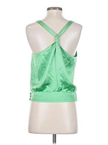 Intermix Sleeveless Silk Top (view 2)