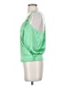 Intermix 100% Silk Green Sleeveless Silk Top Size 4 - photo 5