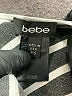 Bebe Stripes Black Casual Dress Size S - photo 7