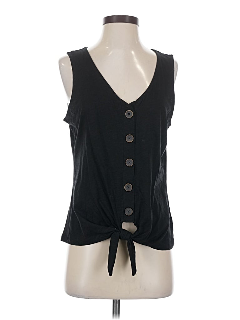 Pre-owned Sanctuary Sleeveless T-shirt In Black