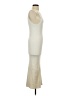 Leith Solid Ivory Casual Dress Size S - photo 4