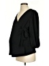 Isabel Maternity Black 3/4 Sleeve Blouse Size XS - photo 1