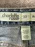 Charlotte Russe Hearts Blue Jeans Size 10 - photo 4