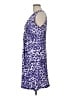 Unbranded Animal Print Blue Casual Dress Size L - photo 5