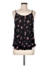 Kaileigh Floral Black Sleeveless Blouse Size M - photo 1