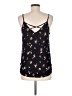 Kaileigh Floral Black Sleeveless Blouse Size M - photo 2
