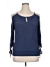 By & By Blue 3/4 Sleeve Blouse Size XL - photo 1