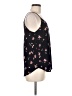 Kaileigh Floral Black Sleeveless Blouse Size M - photo 4