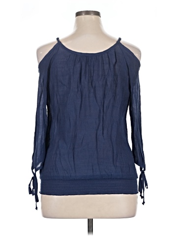 By & By 3/4 Sleeve Blouse (view 2)