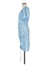 Lucy Paris 100% Polyester Blue Cocktail Dress Size M - photo 5