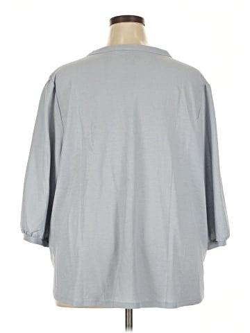Bobeau 3/4 Sleeve Blouse (view 2)