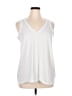 Torrid White Sleeveless T-Shirt Size 1X Plus (1) - photo 1