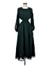 Madewell 100% Polyester Green Casual Dress Size S - photo 1