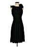 Max and Cleo Solid Black Cocktail Dress Size 4 - photo 1