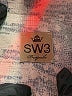 SW3 Bespoke 100% Polyester Chevron-herringbone Gray Jacket Size L - photo 6