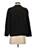 Point Sur 100% Silk Black Blouse Size XS - photo 2