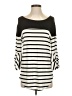 Tickled Teal Ivory 3/4 Sleeve Top Size S - photo 1