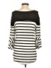Tickled Teal Ivory 3/4 Sleeve Top Size S - photo 2