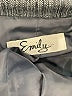 Emily... 100% Polyester Chevron-herringbone Gray Blazer Size 14W - photo 6