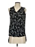 Krazy Kat 100% Polyester Black Sleeveless Blouse Size S - photo 1