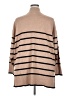Ava & Viv Stripes Tan Pullover Sweater Size 2X - photo 2