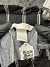 H&M 100% Viscose Stripes Black Casual Pants Size 4 - photo 7
