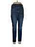 American Eagle Outfitters Solid Blue Jeans Size 12 (petite) - photo 1