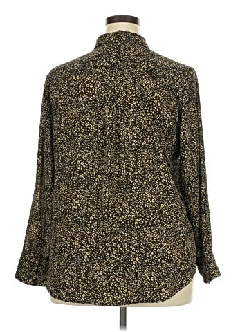 POPSUGAR Long Sleeve Blouse (view 2)