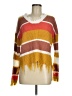 Full Circle Trends With Love Stripes Yellow Pullover Sweater Size M - photo 1