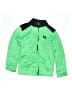 Under Armour 100% Polyester Green Track Jacket Size 5 - photo 1