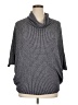 Assorted Brands Houndstooth Gray Poncho Size XL - photo 1