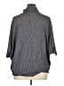 Assorted Brands Houndstooth Gray Poncho Size XL - photo 2