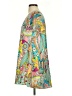 Judith March 100% Polyester Paisley Teal Gray Casual Dress Size S - photo 5