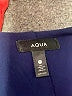 Aqua 100% Rayon Polka Dots Blue Cocktail Dress Size S - photo 6