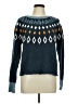 Time and Tru Argyle Teal Pullover Sweater Size 8 - 10 - photo 1