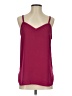 Ann Taylor LOFT 100% Polyester Burgundy Sleeveless Blouse Size S - photo 1