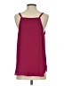 Ann Taylor LOFT 100% Polyester Burgundy Sleeveless Blouse Size S - photo 2