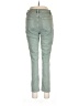 Lands' End Chevron-herringbone Green Jeans Size 10 - photo 2