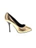 Giuseppe Zanotti Metallic Gold Heels Size EU 38 1/2 - photo 1
