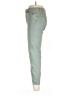 Lands' End Chevron-herringbone Green Jeans Size 10 - photo 5
