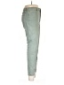 Lands' End Chevron-herringbone Green Jeans Size 10 - photo 4