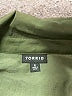 Torrid 100% Polyester Green 3/4 Sleeve Blouse Size 5X Plus (6) - photo 6