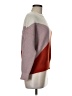 Sophie Rue Color Block Orange Red Pullover Sweater Size M - photo 4