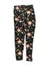 Bobbie Brooks Floral Black Casual Pants Size 4 - 5 - photo 2