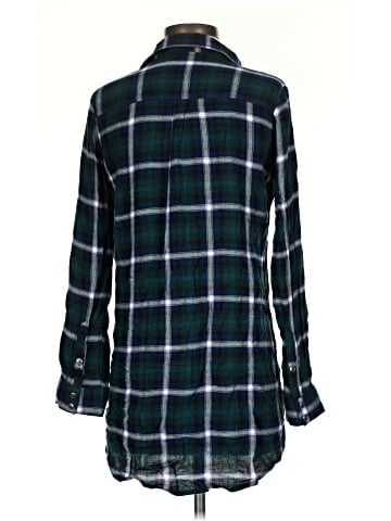 Very J Long Sleeve Button-Down Shirt (view 2)