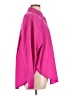 Express Solid Pink Long Sleeve Button-Down Shirt Size L - photo 4
